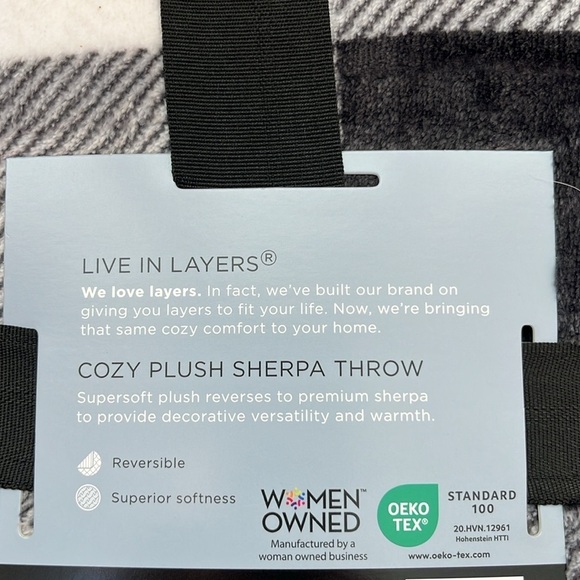 🆕Cuddl Dud Live in Layers Cozy Plush Sherpa Throw Reversible 50”x60” - Picture 4 of 4
